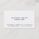 Search for plain white business cards Elegant