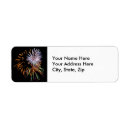 Search for fireworks return address labels Celebration