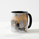Search for black marble mugs Sophisticated