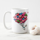 Search for ceramic rabbit mugs Heart