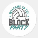 Search for volleyball team stickers Funny