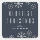 Search for silver snowflake stickers Navy blue