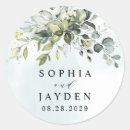Search for winter spring summer fall parties stickers Elegant summer botanical wreath
