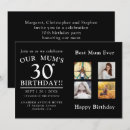 Search for look whos 30 invitations Photo collage