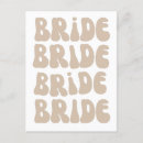 Search for retro bride postcards Bachelorette