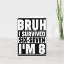 Search for meme birthday cards Six seven