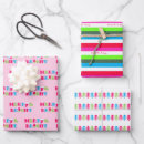 Search for neon pink wrapping paper Merry