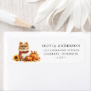 Search for red scarf return address labels Dog