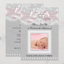 Search for pink lace christening invitations Burlap