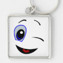 Search for winking key rings Smile