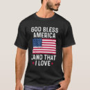 Search for i love god tshirts Red white and blue