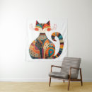 Search for cat folk art Abstract