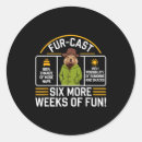 Search for new month stickers Groundhog day forecast