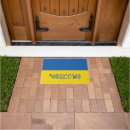 Search for country flag doormats Blue