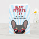 Search for french fathers day cards French bulldog dad
