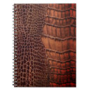 Search for faux leather notebooks Alligator