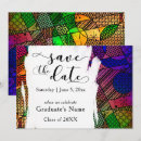 Search for green and orange graduation invitations Graduate