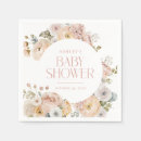 Search for floral baby shower napkins Vintage