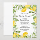 Search for lemon bridal brunch invitations Modern