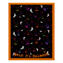 Search for face halloween posters White