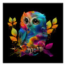 Search for owl lovers posters Colourful