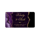Search for gemstone return address labels Marble