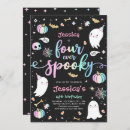 Search for spooky birthday invitations Cute ghost party