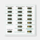 Search for police badge magnets Military
