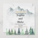 Search for forest wedding save the dates Evergreen