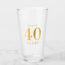 Search for 40th birthday tumblers Cheers to 40 years