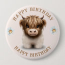 Search for hairy badges Scottish highland cow