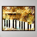 Search for piano posters Music notes
