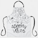 Search for spiders aprons Halloween