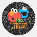 Search for elmo and cookie monster stickers Halloween