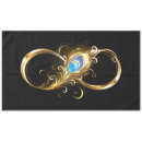 Search for peacock feather tablecloths Gold