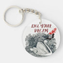 Search for living the dream key rings Quote