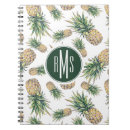 Search for cute pineapple notebooks Tropical