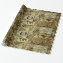 Search for old world map wrapping paper Vintage antique map