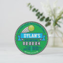 Search for tennis birthday invitations Blue