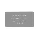 Search for dove return address labels Minimalist