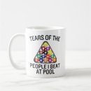 Search for billiards pool player mugs 8 ball