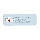 Search for school nurse return address labels Hospital