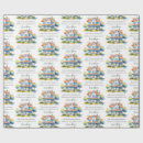 Search for new home wrapping paper Typography