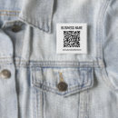 Search for looking square badges Black and white
