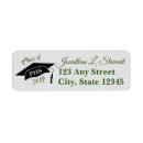 Search for graduation envelope return address labels College