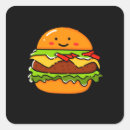 Search for burger illustration stickers Hamburger