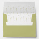 Search for olive green wedding envelopes Classic