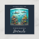 Search for fish square invitations Beach