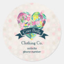 Search for cute floral pattern stickers Pink flowers