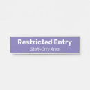 Search for restricted Do not enter